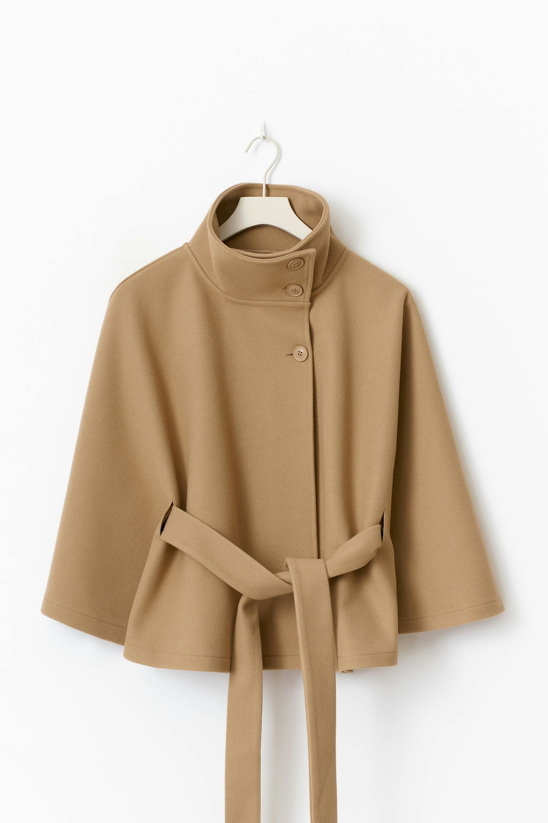Mivaru I Viral Belt cape jacket