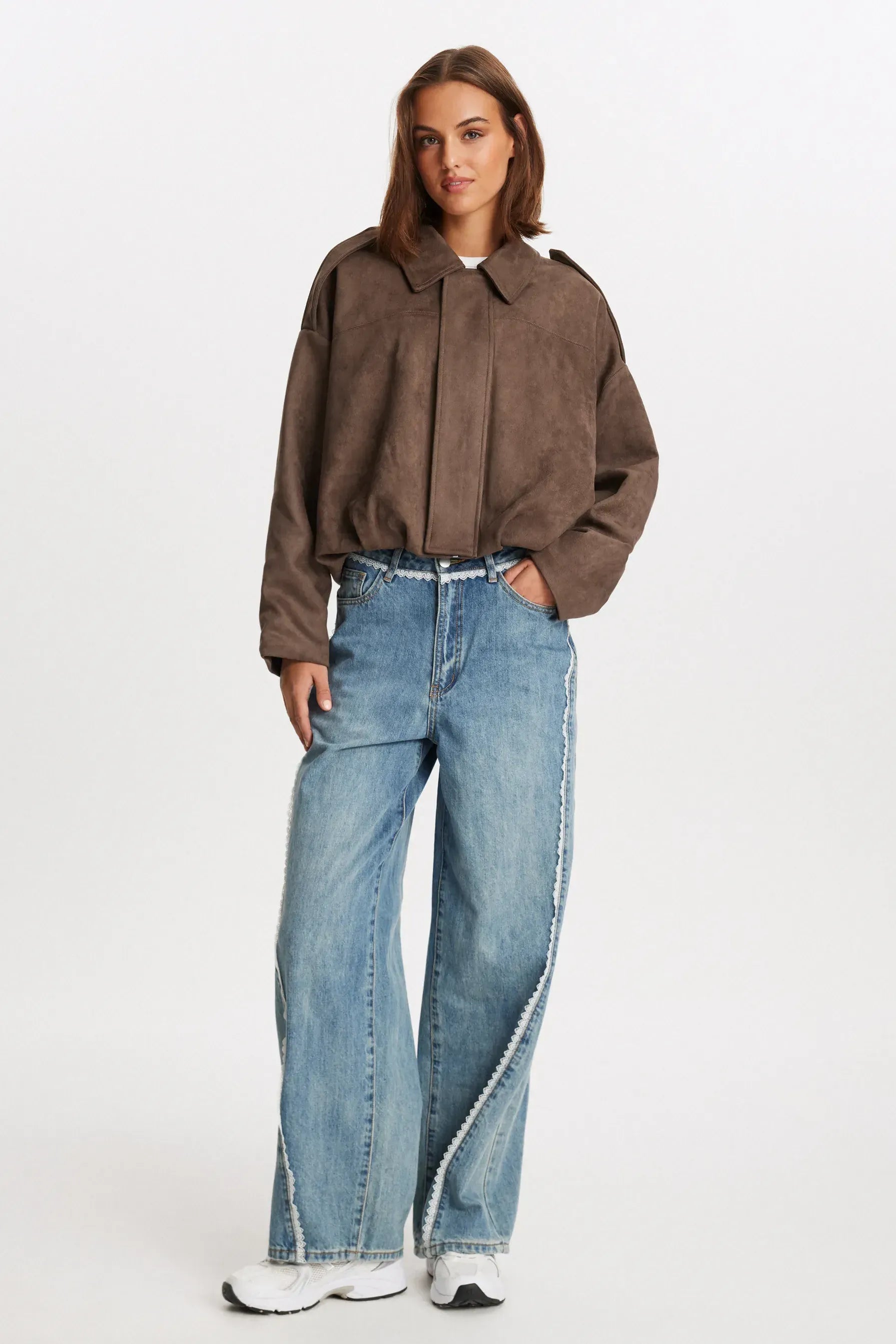 Elina | Suede Jacket