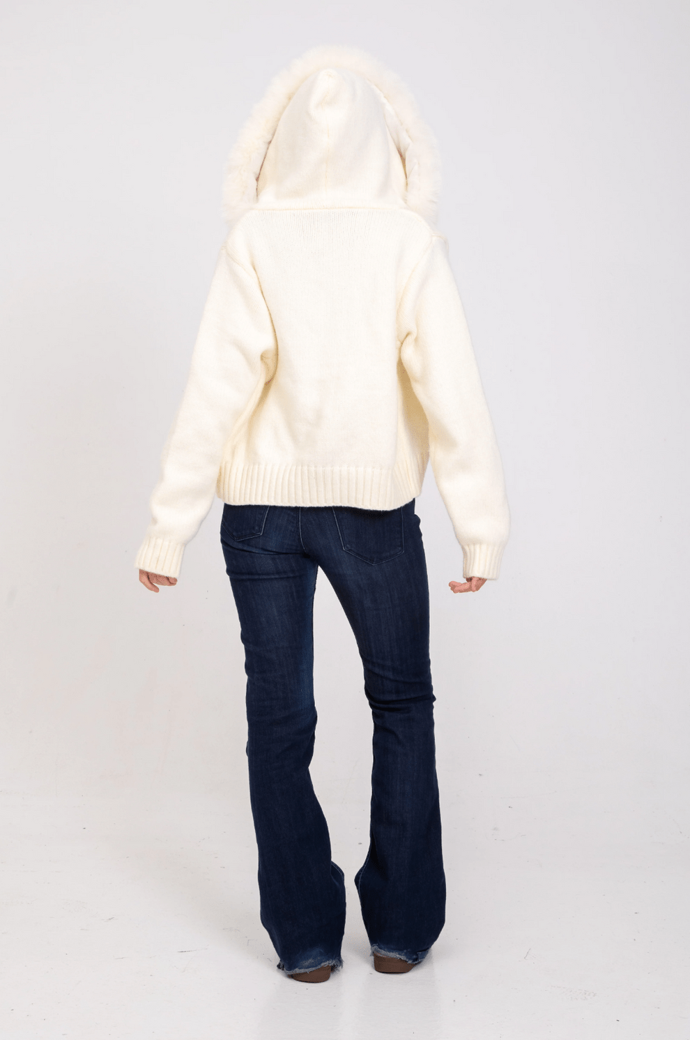 Mivaru  | Fur Knitted Jacket