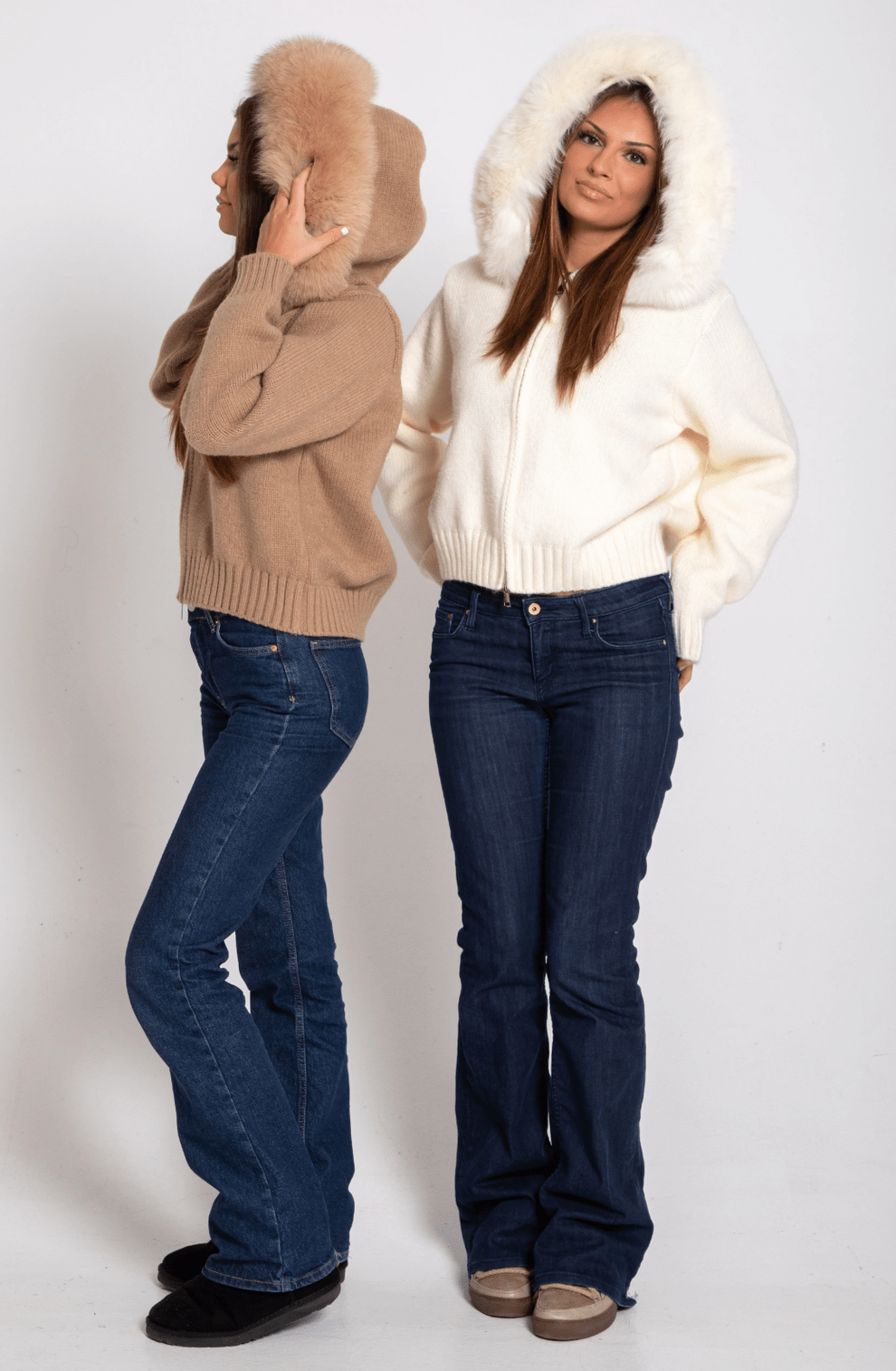 Mivaru  | Fur Knitted Jacket