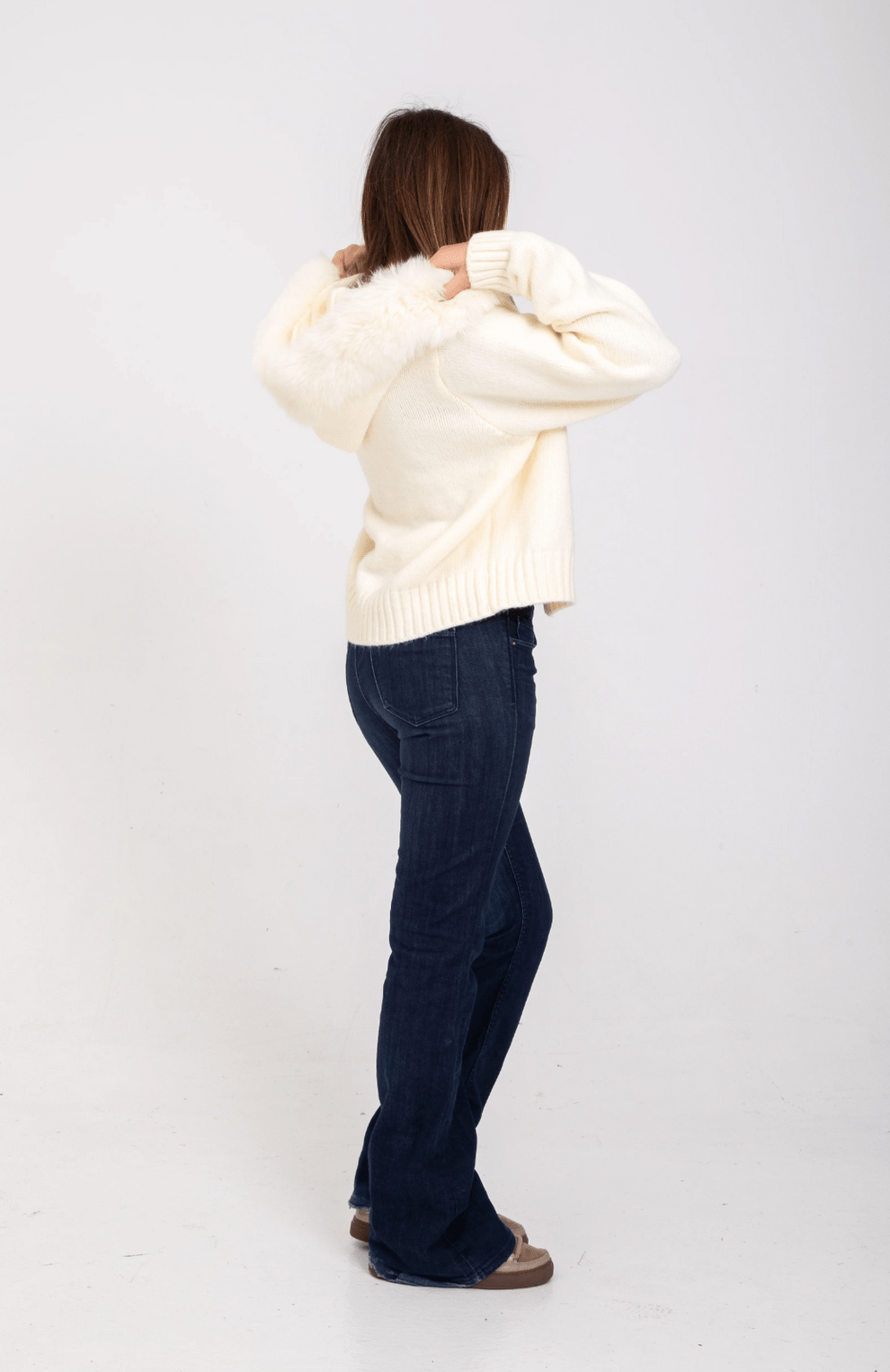 Mivaru  | Fur Knitted Jacket